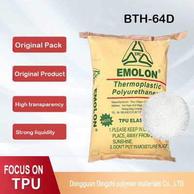 Противопламенное TPU Biodegradable Plastic Raw Material Good Hardness And Abrasion Лучший выбор для колесных колес