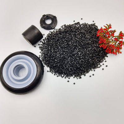 GRS 85A TPU Эластомерная гранула Черная износостойкость Переработанный пластиковый материал 100% переработанный TPU
