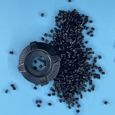 GRS 85A Медицинская TPU Эластомерная грануля Черная стойкость к износу
