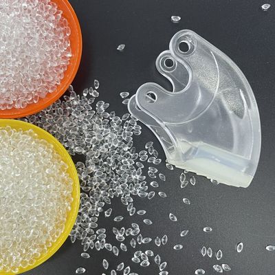 Противопламенное TPU Biodegradable Plastic Raw Material Good Hardness And Abrasion Лучший выбор для колесных колес