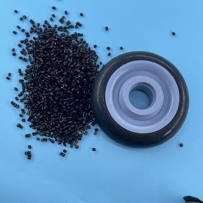 TPU GRS Переработанные материалы Термопластиковая полиуретановая черная гранула