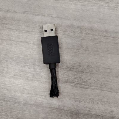 Черный GRS переработанный материал из TPU для инжекционной формовки электронных аксессуаров