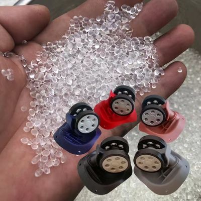 Хорошая износостойкость и устойчивость к шуму TPU гранулы для колес и колесиков багажа